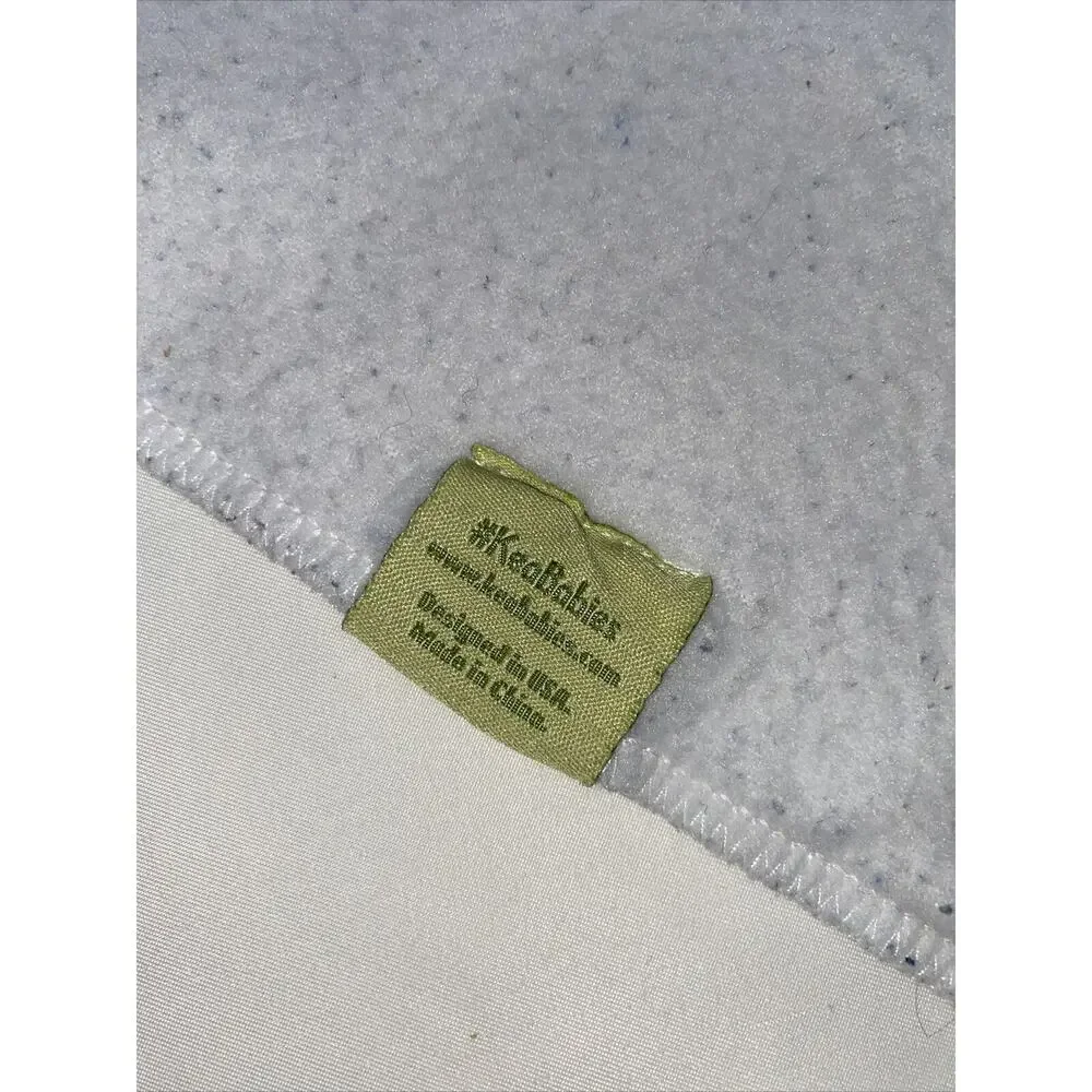 KeaBabies Organic Cotton Grayscape Baby Drool Bibs Count Of 2